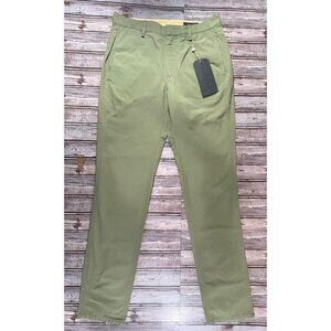 Rag & Bone skinny chino pants size 32 color olive made in USA NWT